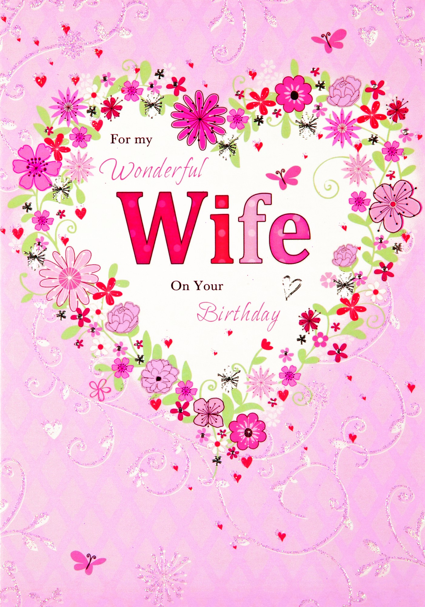 Wife Birthday Greeting Cards LP Wholesale