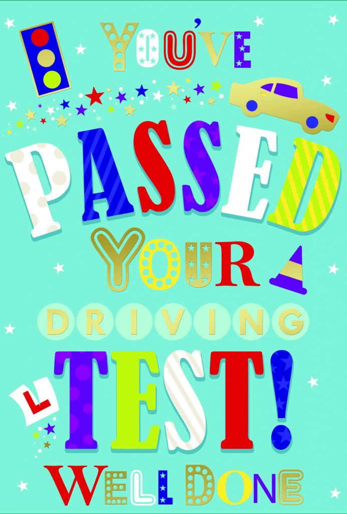 Driving Test Congrats Male Greeting Cards - LP Wholesale