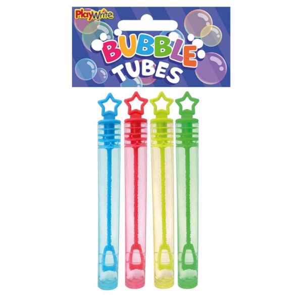 Party Bubble Tubes 4 Pack - LP Wholesale